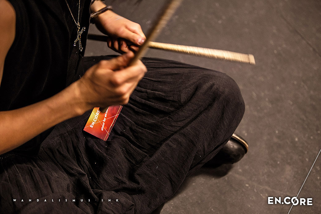 Shuji (GYZE) backstage at Astan Asia Day 2015/10/17 Essen © WANDALISMUS.INK