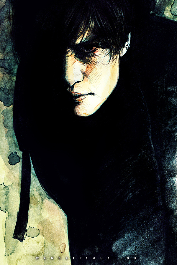 Toshiya—some kind of darkness Photo Illustration by Wanda Proft, WANDALISMUS.INK